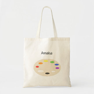 Bolso De Tela Paleta de pintura de artista personalizada