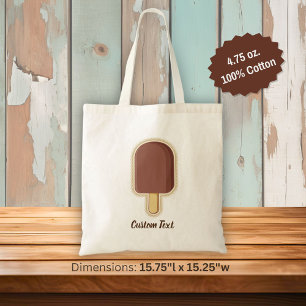 Bolso De Tela Palillo del helado de chocolate