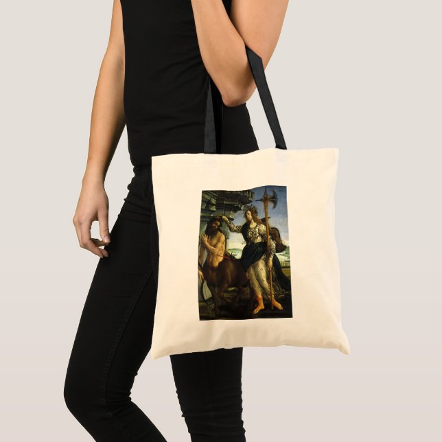 Bolso De Tela Pallas y el Centaur de Sandro Botticelli (Anverso (producto))