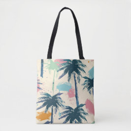 Bolso De Tela Palm Leaf Beach Bag