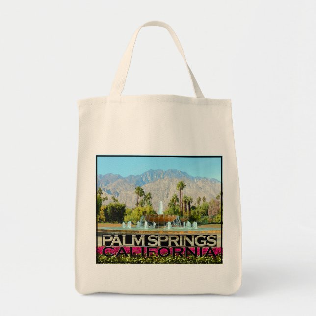 Bolso De Tela Palm Springs (Frente)