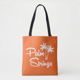 Bolso De Tela Palm Springs Media Century Modern Tote Bag