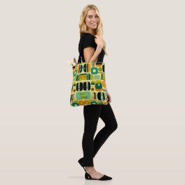 Bolso De Tela Palm Springs Mid Century Moderno