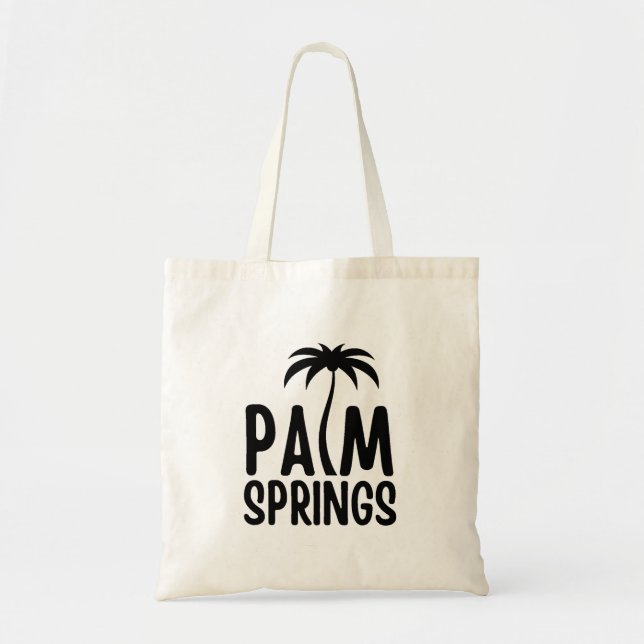 Bolso De Tela Palm Springs T-Shirt (Frente)
