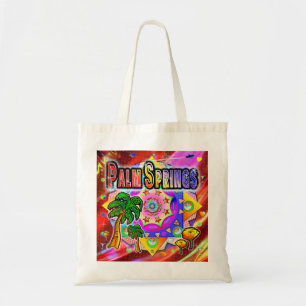 Bolso De Tela Palm Springs Tropical Friends Tote Bag