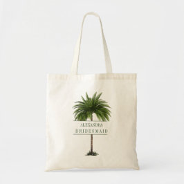 Bolso De Tela Palm Tree Elegant Moda moderna