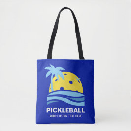 Bolso De Tela Palm Tree Tropical De Baloncesto Salto Personaliza