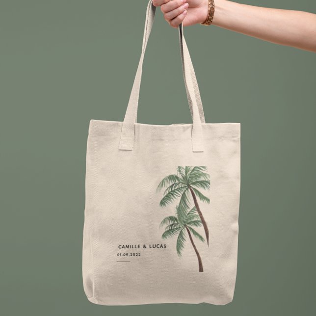 Bolso De Tela Palm Trees minimalistas (Subido por el creador)