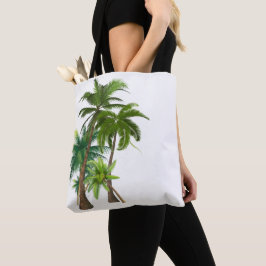 Bolso De Tela Palmeras de playa para boda en el océano