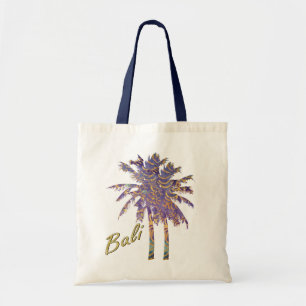 Bolso De Tela Palmeras del batik del invierno