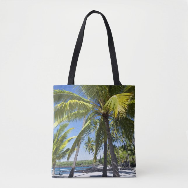 Bolso De Tela Palmeras, Parque Histórico Nacional Pu'uhonua (Anverso)