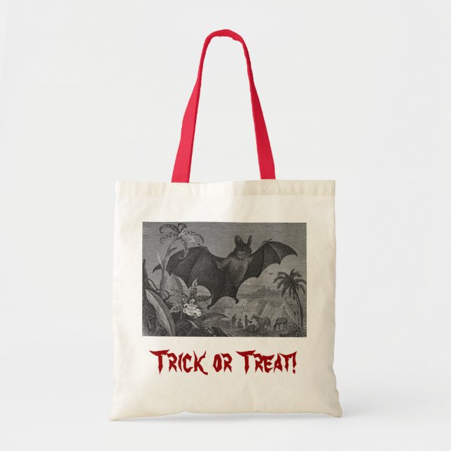 Bolso De Tela Palo de vampiro (Frente)