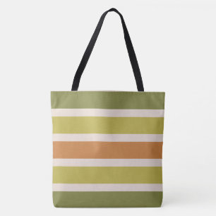Bolso De Tela Palo rayado