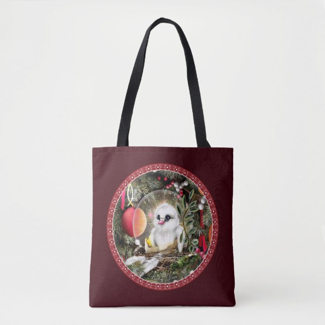 Bolso De Tela Paloma bebé (Anverso)