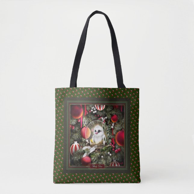 Bolso De Tela Paloma bebé (Anverso)