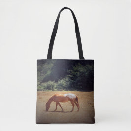 Bolso De Tela Palomino pastando....