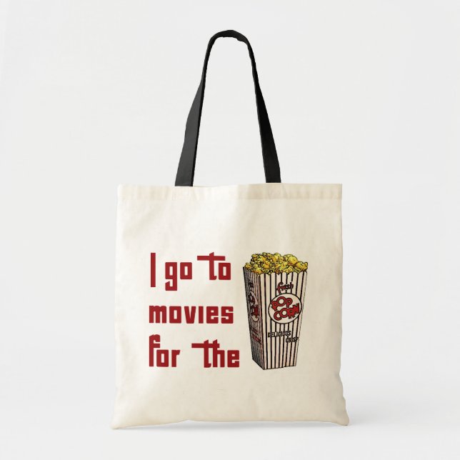 Bolso De Tela Palomitas de la película (Frente)