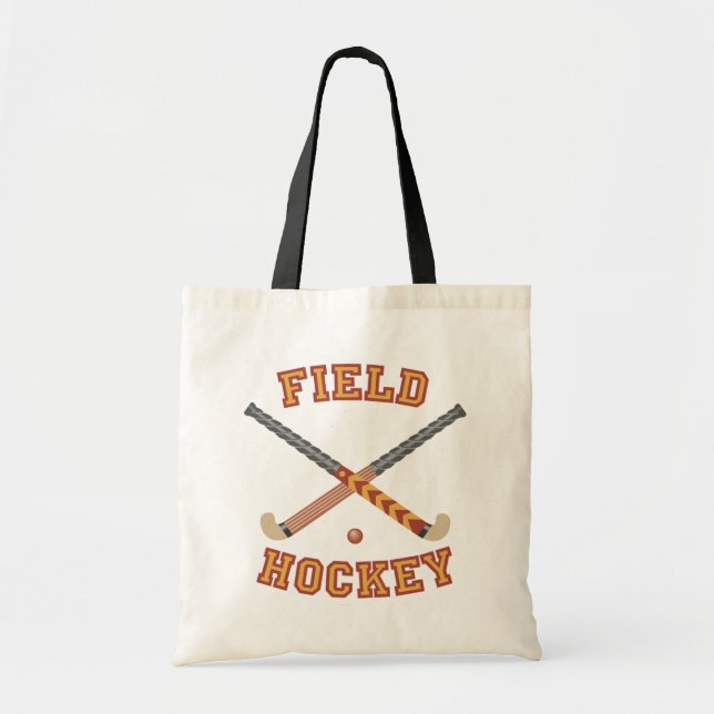 Bolso De Tela Palos de hockey sobre hierba (Frente)