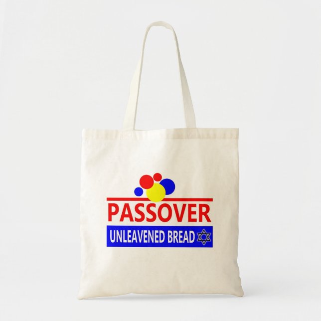 Bolso De Tela Pan ácimo del Passover (Frente)