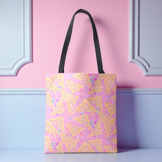 Bolso De Tela Pan de hadas (Bread with sprinkles known as fairy bread in Australia. Fun tote bag )
