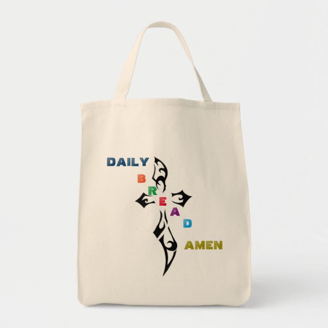 Bolso De Tela pan diario (Frente)