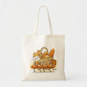 Bolso De Tela Pan y helado