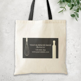 Bolso De Tela Panadería Moderna Simple | Negocio de Repostería d