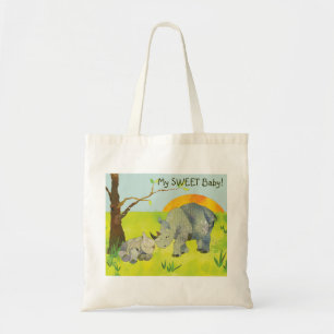 Bolso De Tela Pañal dulce del bebé de los Rhinos