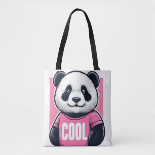Bolso De Tela Panda