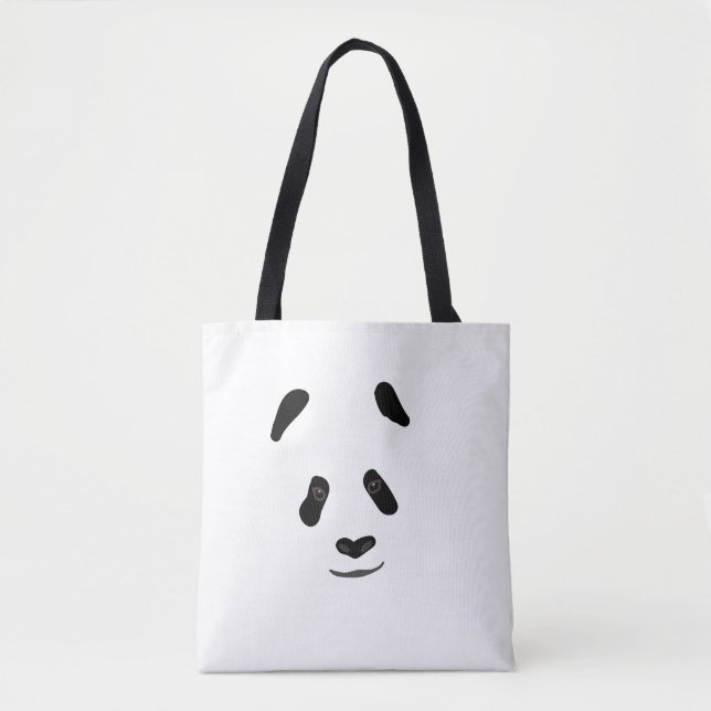 Bolso De Tela Panda (Anverso)