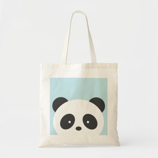 Bolso De Tela Panda (Frente)