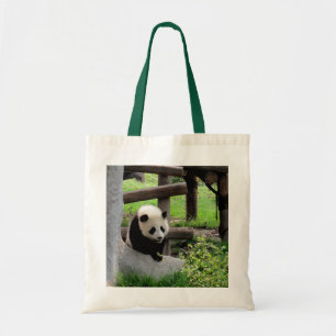 Bolso De Tela Panda