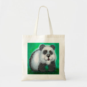 Bolso De Tela Panda Bear