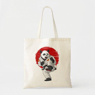 Bolso De Tela Panda Bear Karate Kickboxing Kung Fu Taekwondo Mar