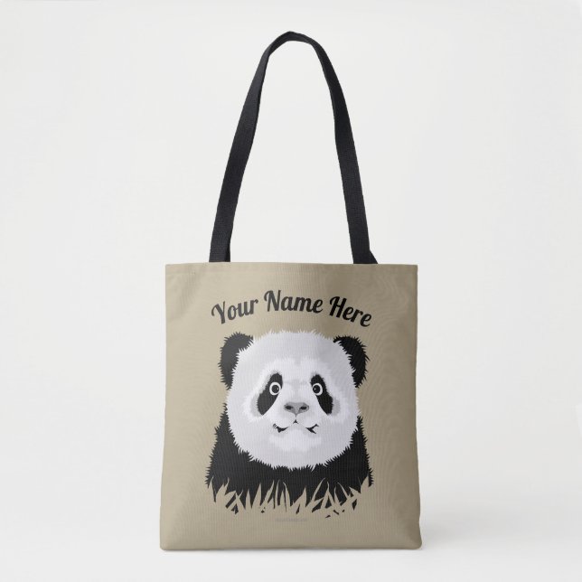 Bolso De Tela Panda Bear Tote Bag (Anverso)