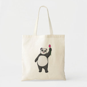 Bolso De Tela Panda con Tulip