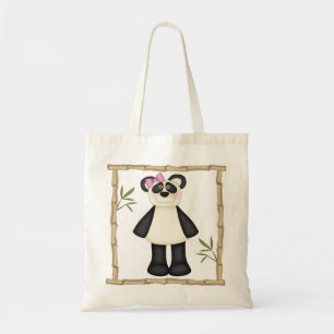 Bolso De Tela Panda cutáneo