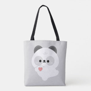 Bolso De Tela Panda de Amor Adorable