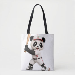 Bolso De Tela Panda de béisbol