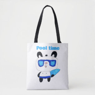 Bolso De Tela Panda de billar