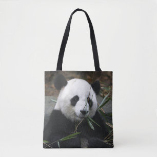 Bolso De Tela Panda gigante