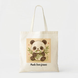 Bolso de Tela Panda Lover