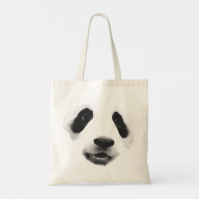 Bolso De Tela Panda Pop Art (Reverso)