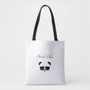 Bolso De Tela Panda Vibes Tote Bag