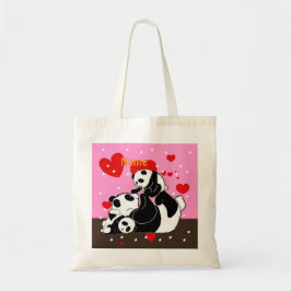 Bolso De Tela pandas "panda bears" "panda bear baby" "kawaii pan