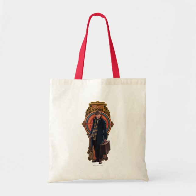 Bolso De Tela Panel de Art Nouveau permanente de NEWT SCAMANDER™ (Frente)