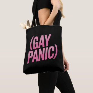 Bolso De Tela Pánico Gay Protesta Orgullo LGBTQ