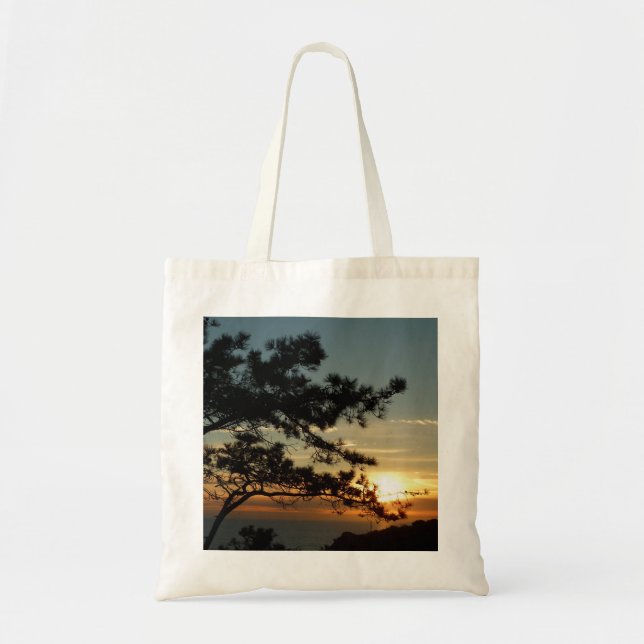 Bolso De Tela Panorama de Torrey Pine Sunset (Frente)