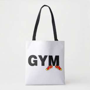Bolso De Tela Panoramas de texto para gimnasios.