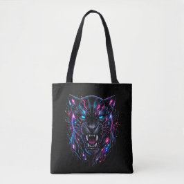 Bolso De Tela Pantera Cibernética